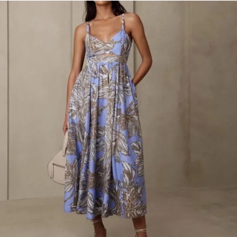 NWT Banana Republic Floral Maxi Dress